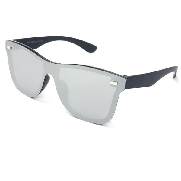 Sustainable Future Wife Silver Square Wayfarer Sunglasses