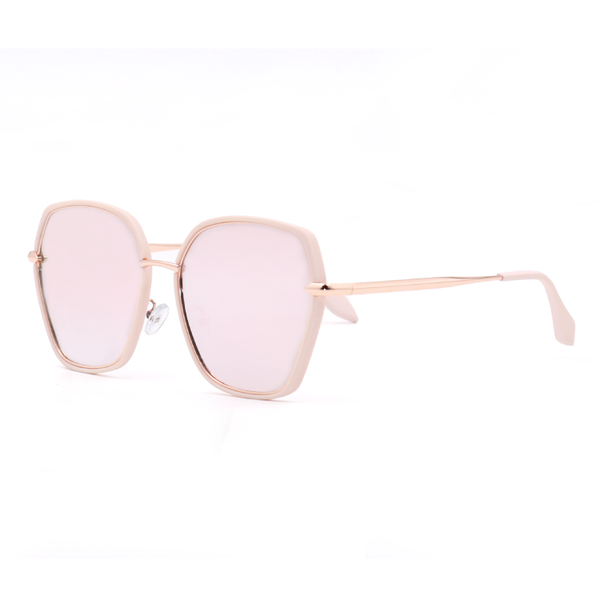 Sustainable Maya Rose Gold Oval Eyewear Gradient Frames