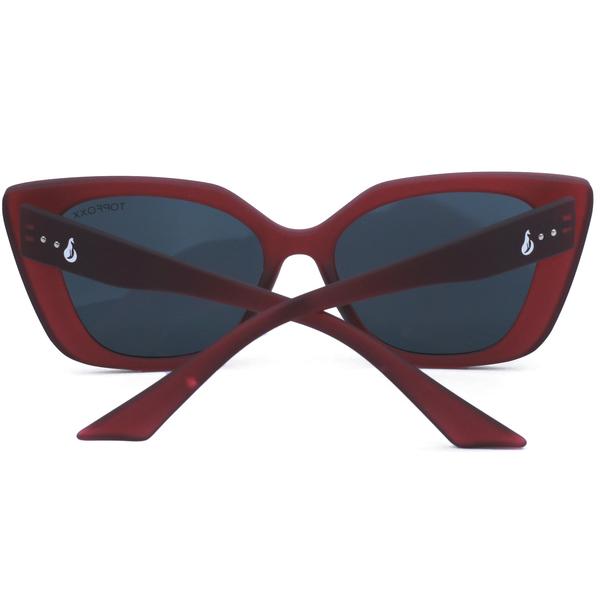 SOPHIA Ruby Sunglasses Old Hollywood Cat Eye TopFoxx Glamour