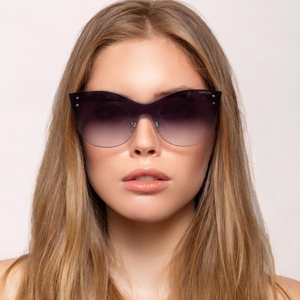 Sustainable Venice 2 Faded Black Sunglasses Matte Frame