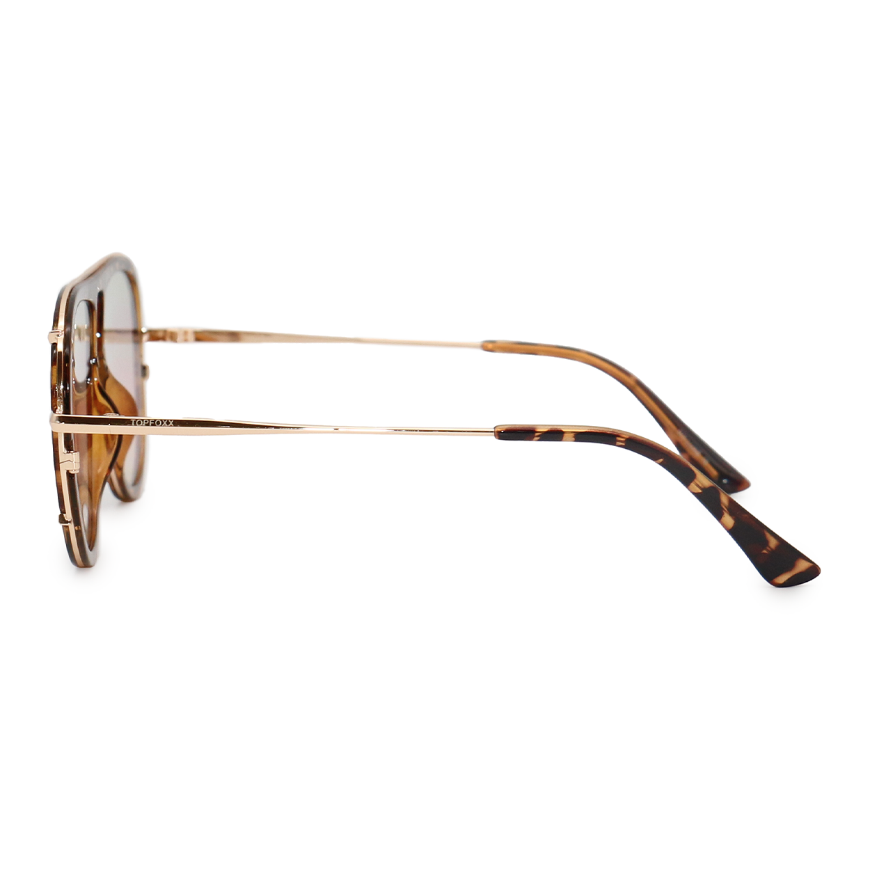 Ivy Luxe Pride Tangle Free Round Aviator Sunglasses Edition