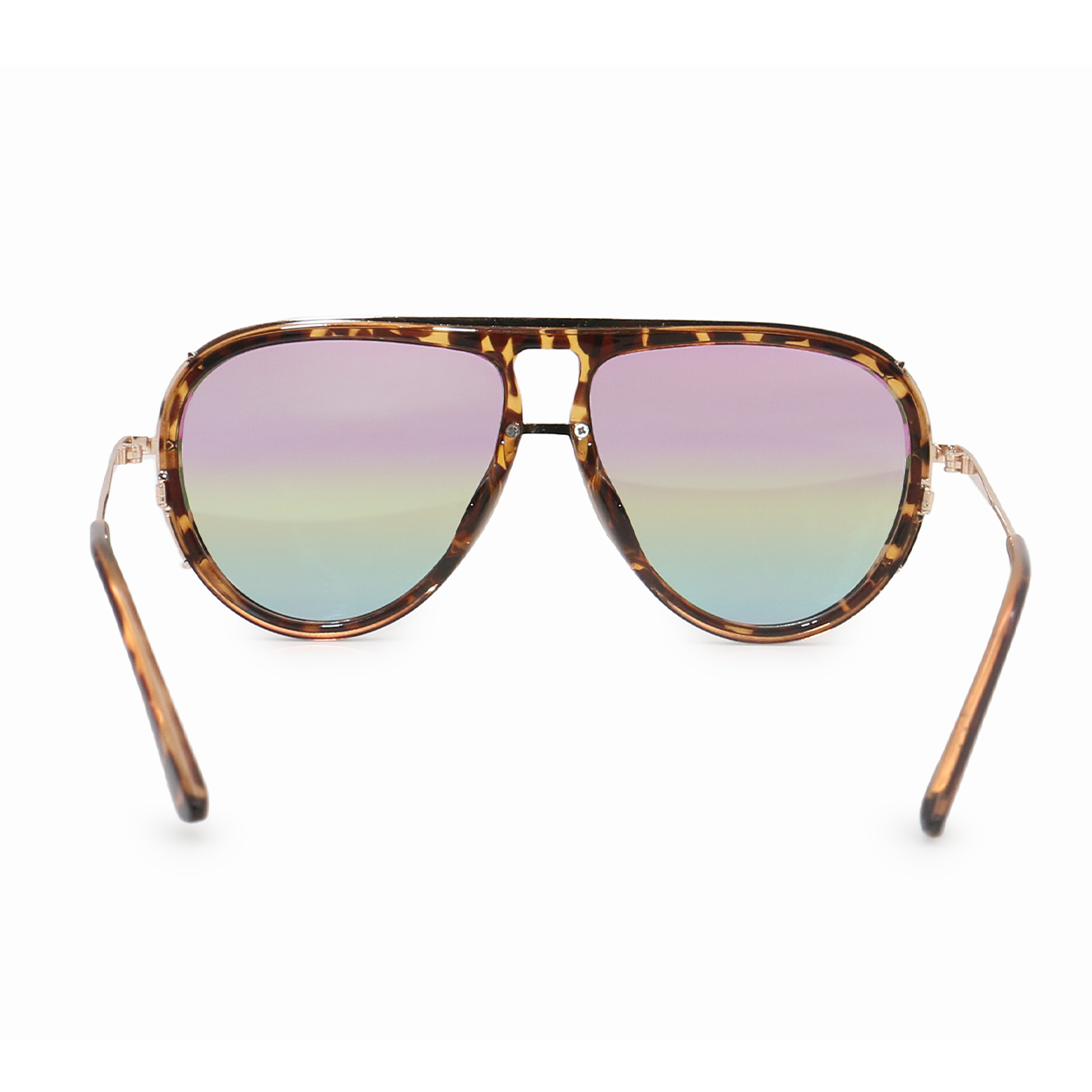 Ivy Luxe Pride Tangle Free Round Aviator Sunglasses Edition