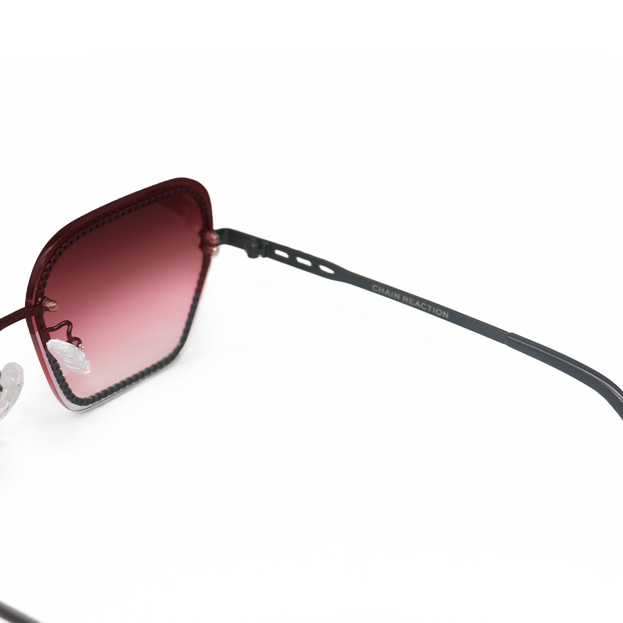 Chain Reaction Sunglasses Ruby Statement Edition By TopFoxx