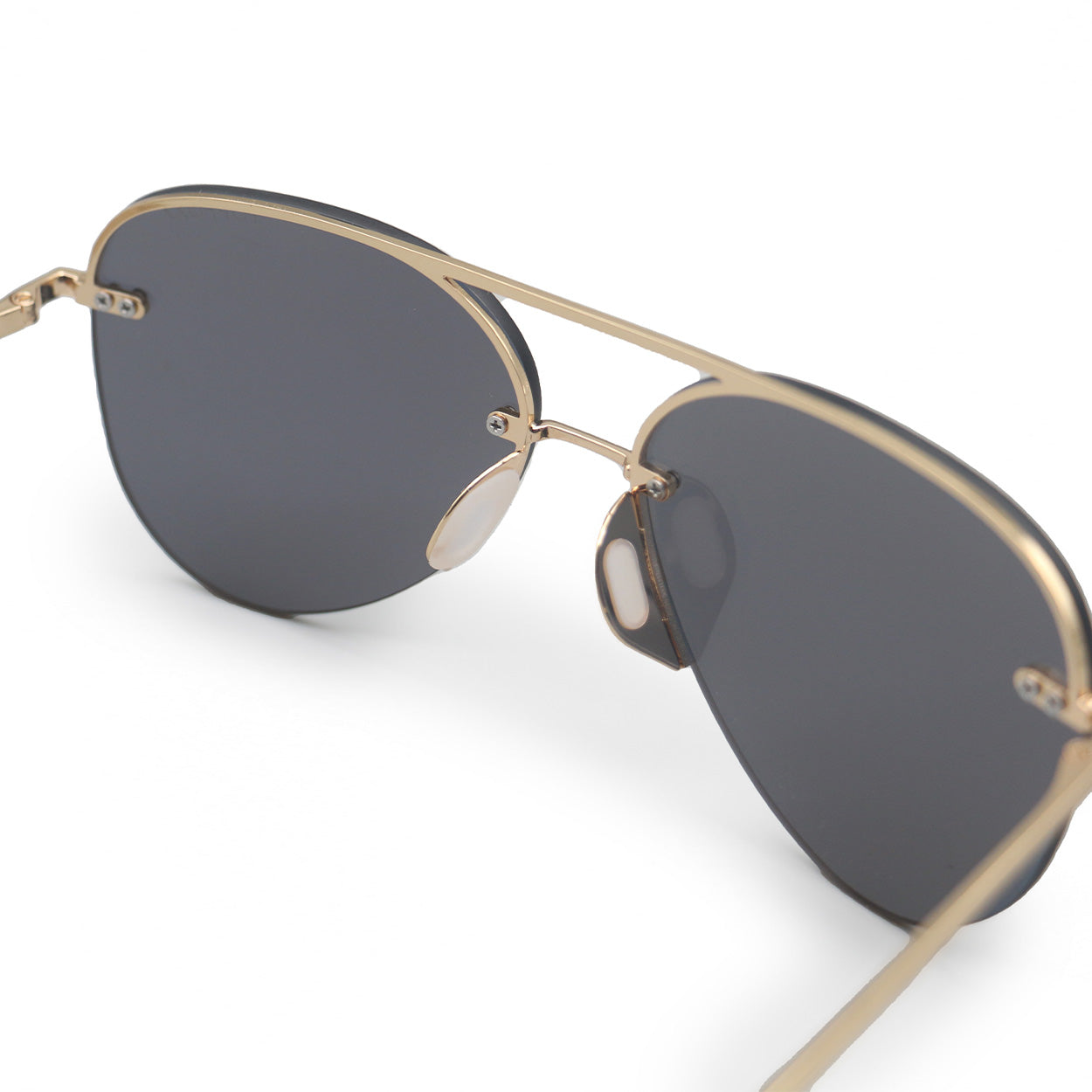 Smaller Megan 2 Mirrored Bronze Aviator Sunglasses