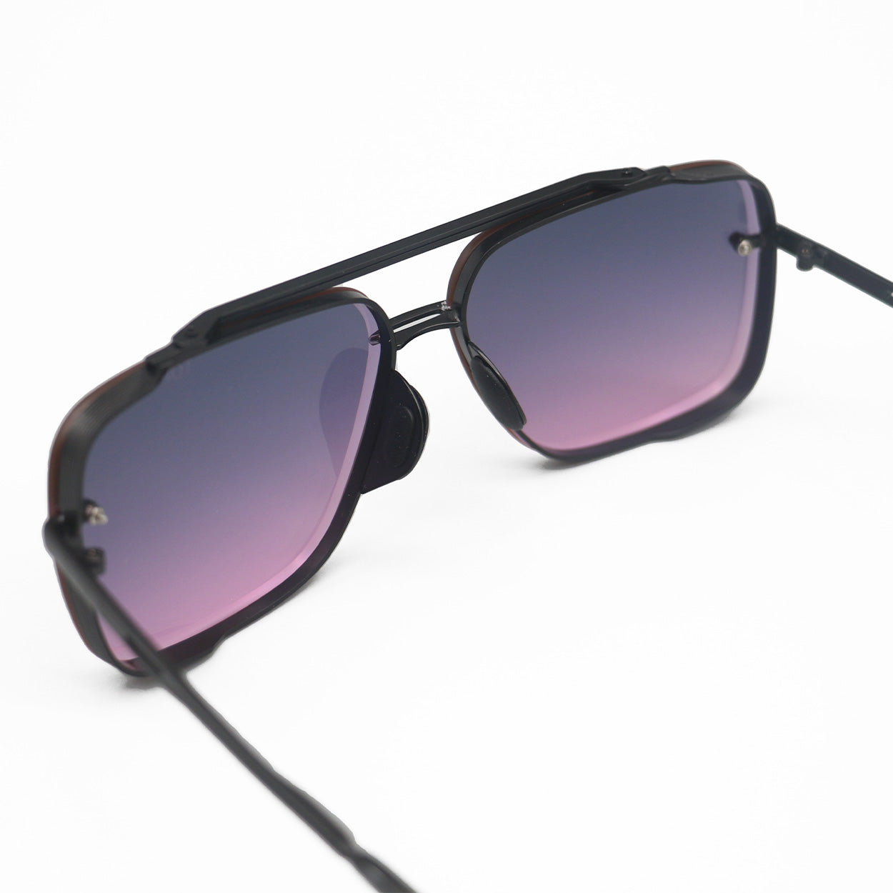 Bella Faded Purple And Pink Tangle Free Aviator Sunglasses