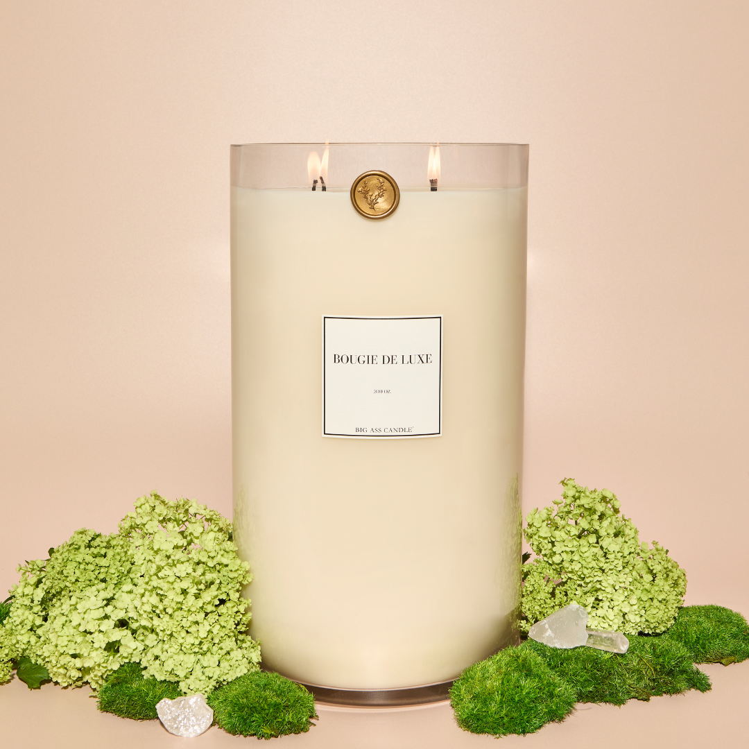 Big Ass Candle 300 Oz Long Burn Coconut Soy Wax Natural