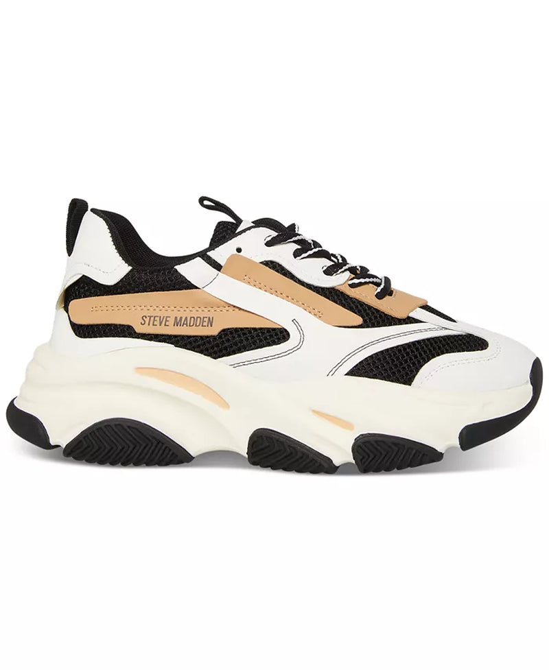Step Up Your Style with Women'S Possession Chunky Lace-Up Sneakers