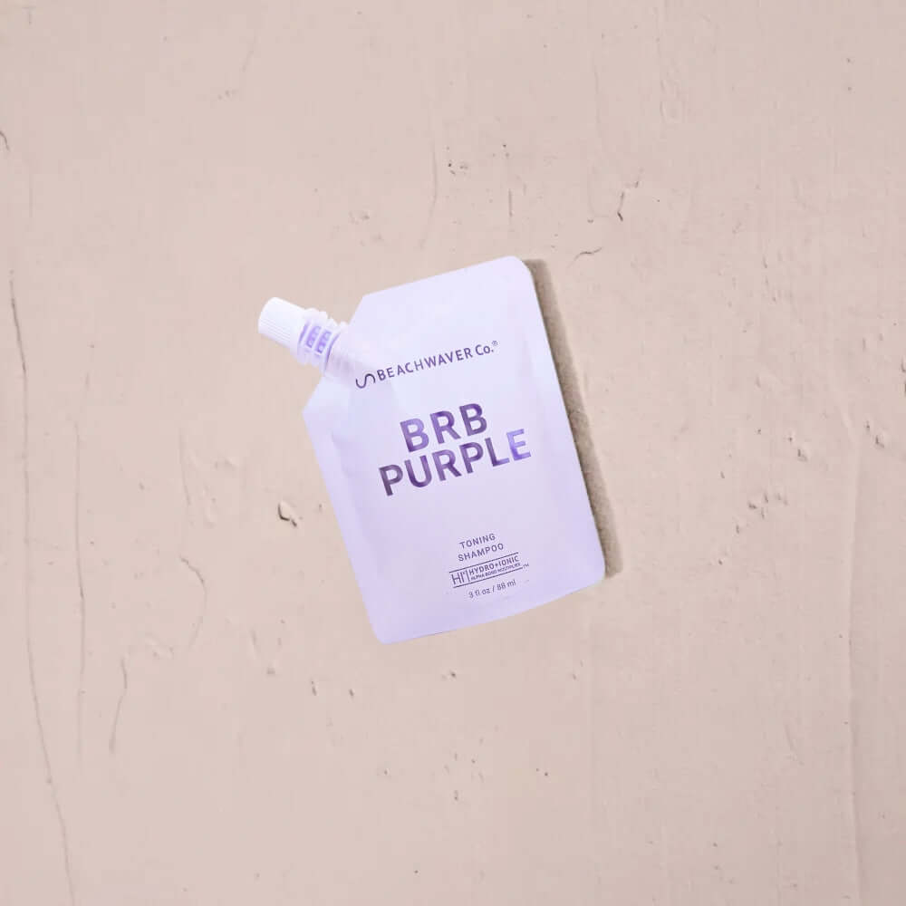 Champú rubio morado BRB para tonos latón con monoï de Tahití