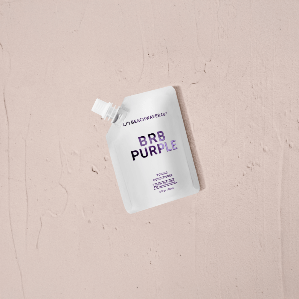 Acondicionador BRB Blonde Purple para cabello cobrizo con coco
