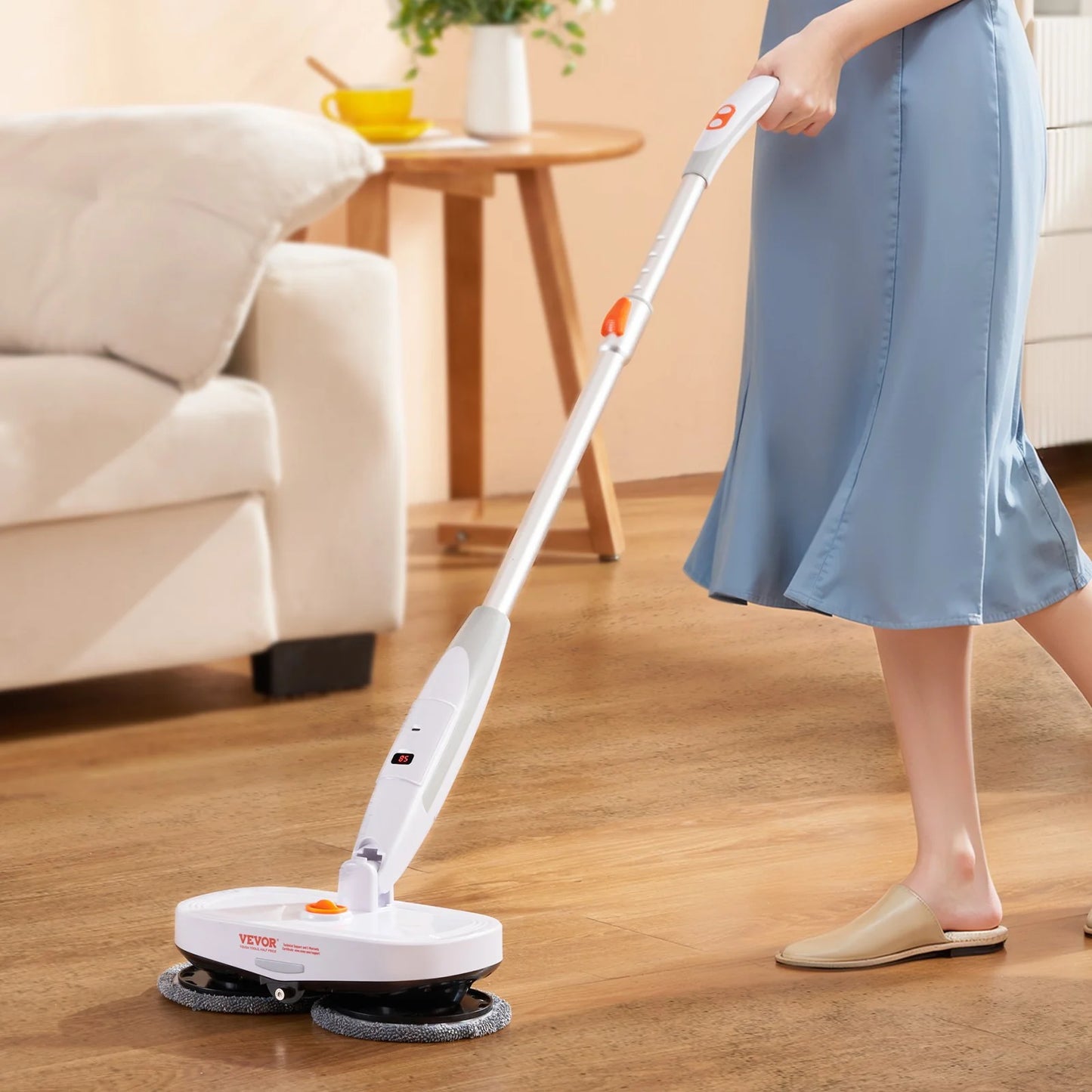 Say goodbye to dirt and hello to shine! ✨ Check out the VEVOR Cordless Electric Mop - your new cleaning superhero! 💪🧼 With a powerful battery for 40 mins of cleaning, LED headlight, and dual mop heads, it's perfect for hardwood and tile floors! 🏠💖 Plus, it comes with 8 microfiber pads for that extra sparkle! #CleaningMadeEasy #HomeEssentials