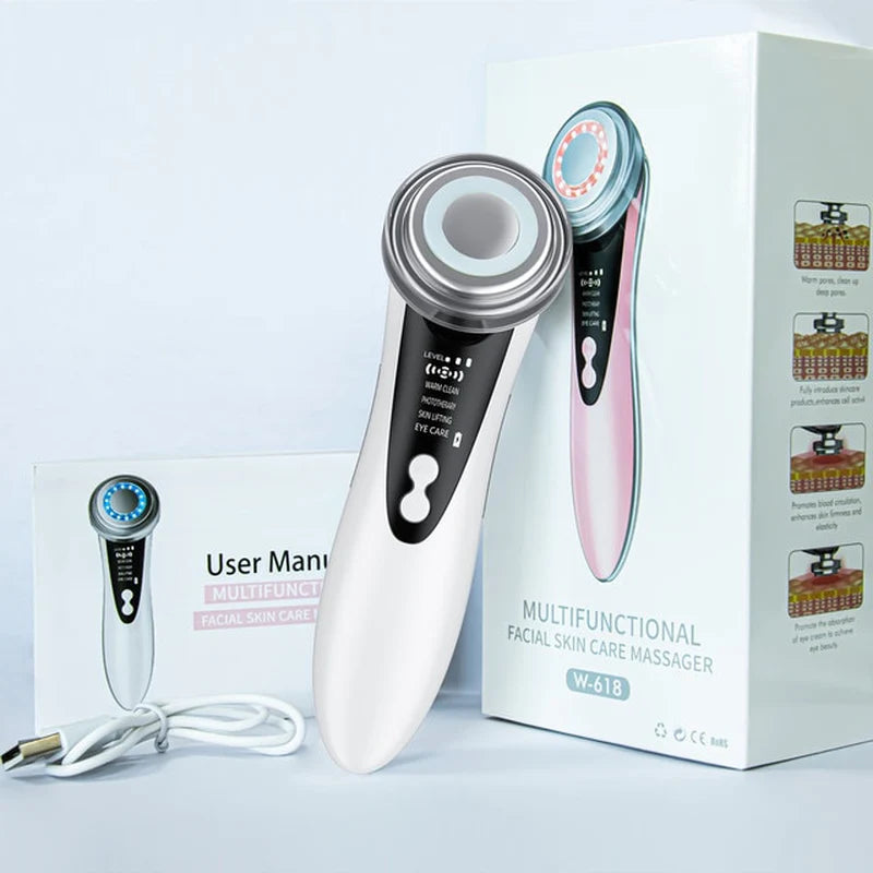 Transform Your Skin with Our 7-in-1 Face Lift Device! 🌟✨ Say Goodbye to Wrinkles and Hello to Youthful Glow! 💖 #Beauty #Skincare #AntiAging