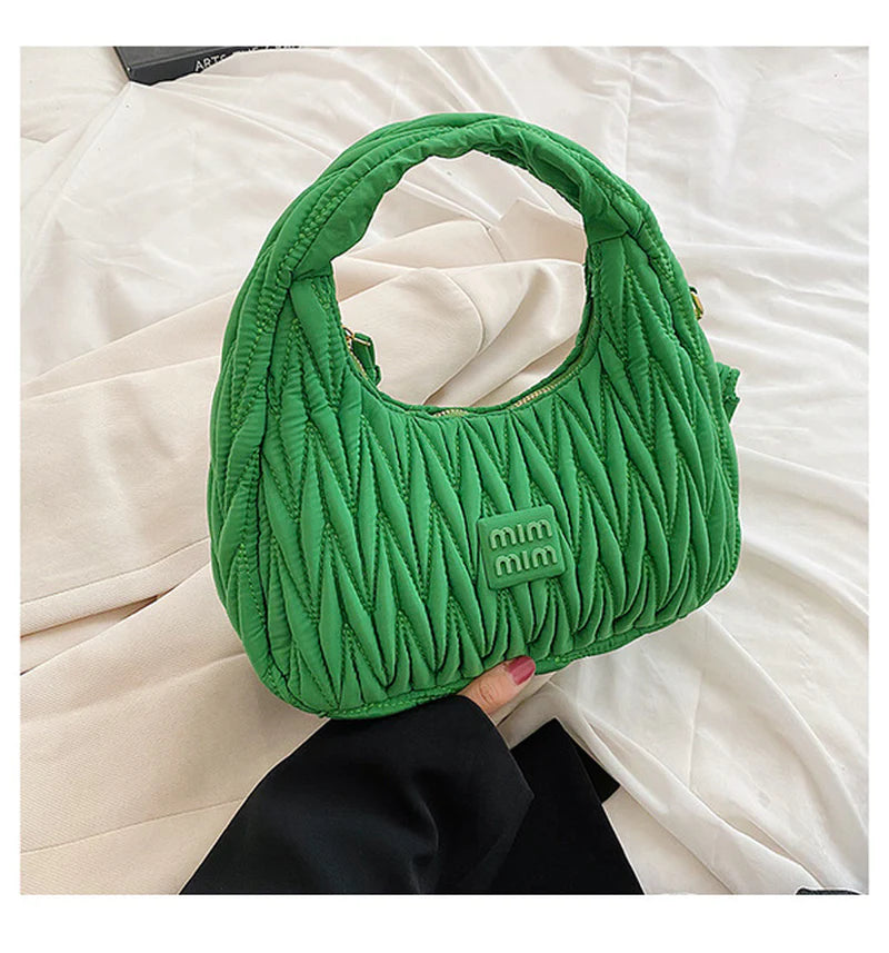 Elevate Your Style with Our New Luxury Nylon Hobo Bag & Coin Purse! Perfect for Any Evening Out! ✨👜 #Fashion #Luxury #Style2023