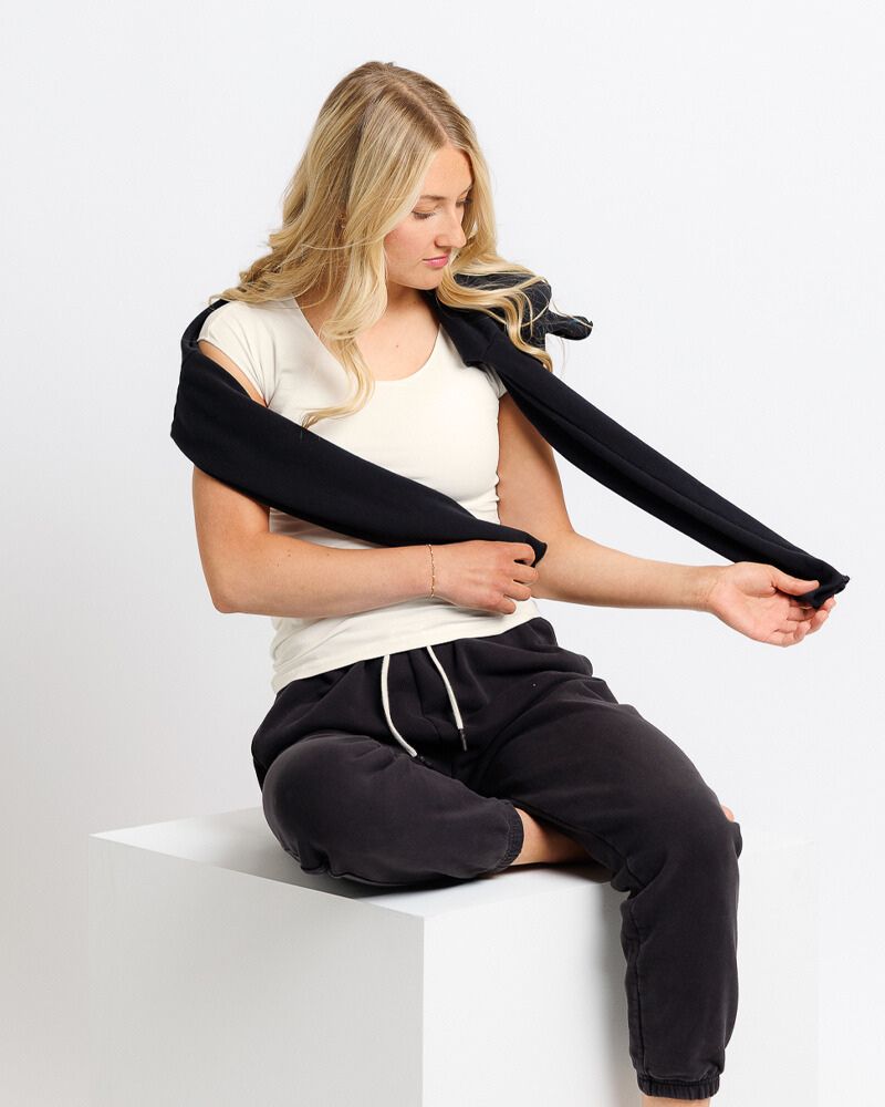 Wonder Tee Fitted Cap Sleeves Cotton Spandex Knit Downeast