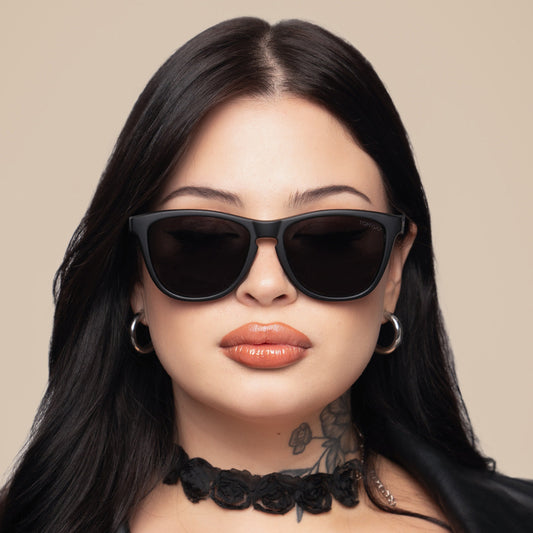 Rise Up Black Sunglasses By TopFoxx Polarized Buoyant