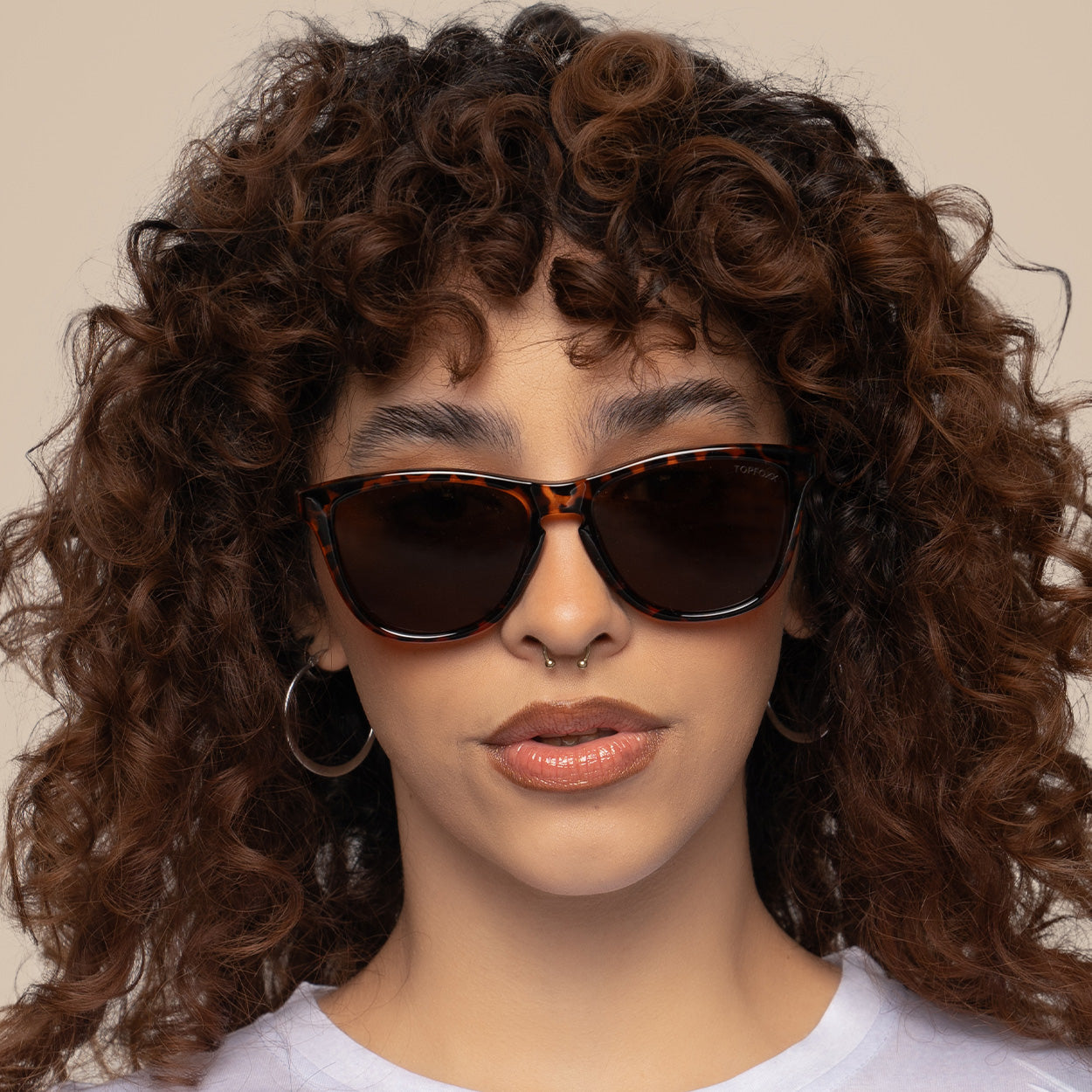 Rise Up Tortoise Polarized Floating Sunglasses by TopFoxx