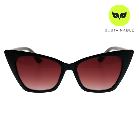Nature Sunset Sahara Cat Eye Sunglasses Gradient Lenses