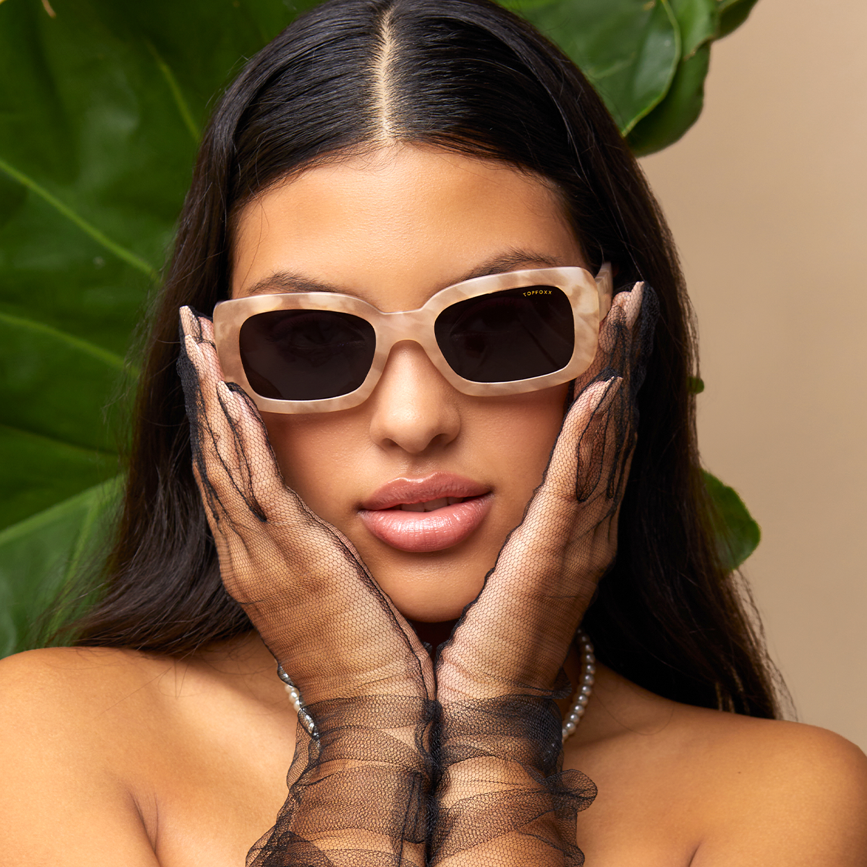 Gigi Cinnamon Swirl Eco Frames Recycled Eyewear By TopFoxx