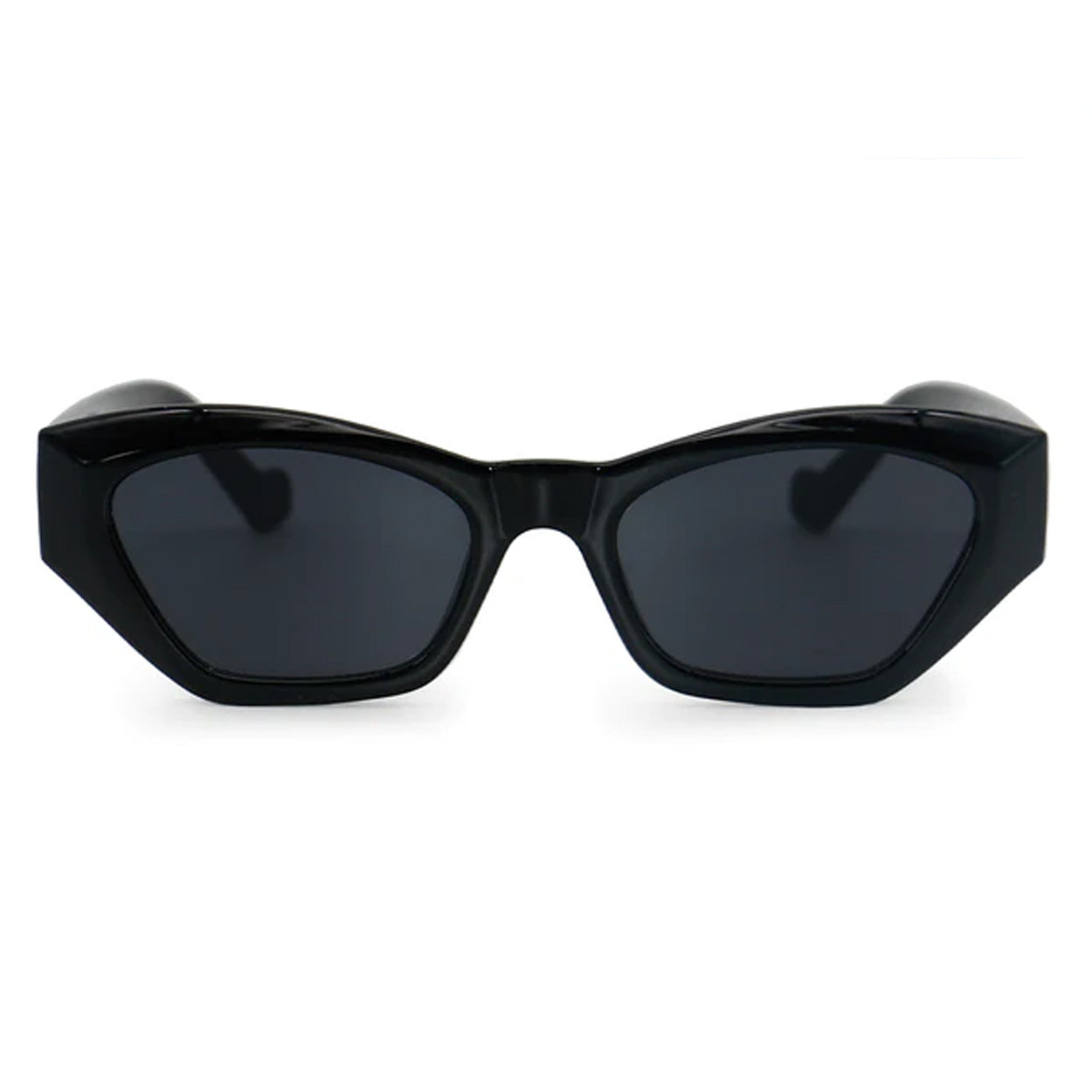 Bright As My Future Black Cat Eye Sunglasses for Women