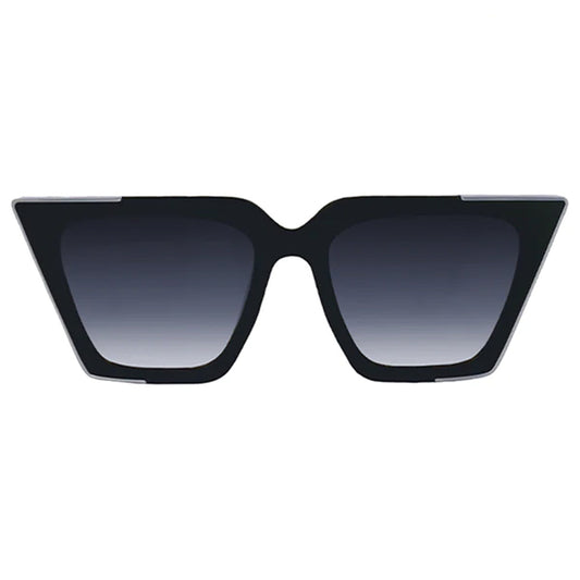 The CEO Black Faded Lens Cat Eye Sunglasses TopFoxx
