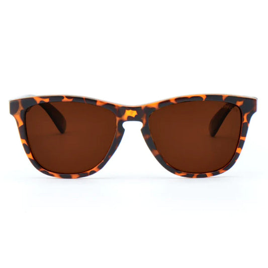 Rise Up Tortoise Polarized Floating Sunglasses by TopFoxx