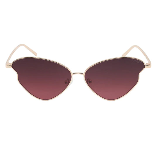 Transformation Faded Ruby Metallic Sunglasses Butterfly