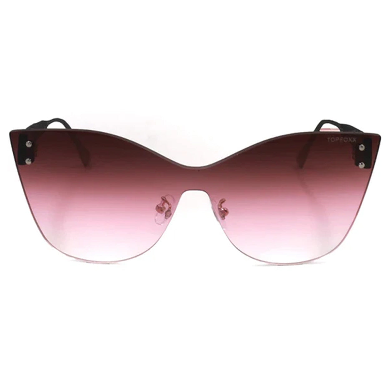 Sustainable Venice 2 Faded Burgundy Clear Frame Purple Lens