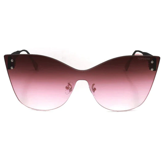 Sustainable Venice 2 Faded Burgundy Clear Frame Purple Lens