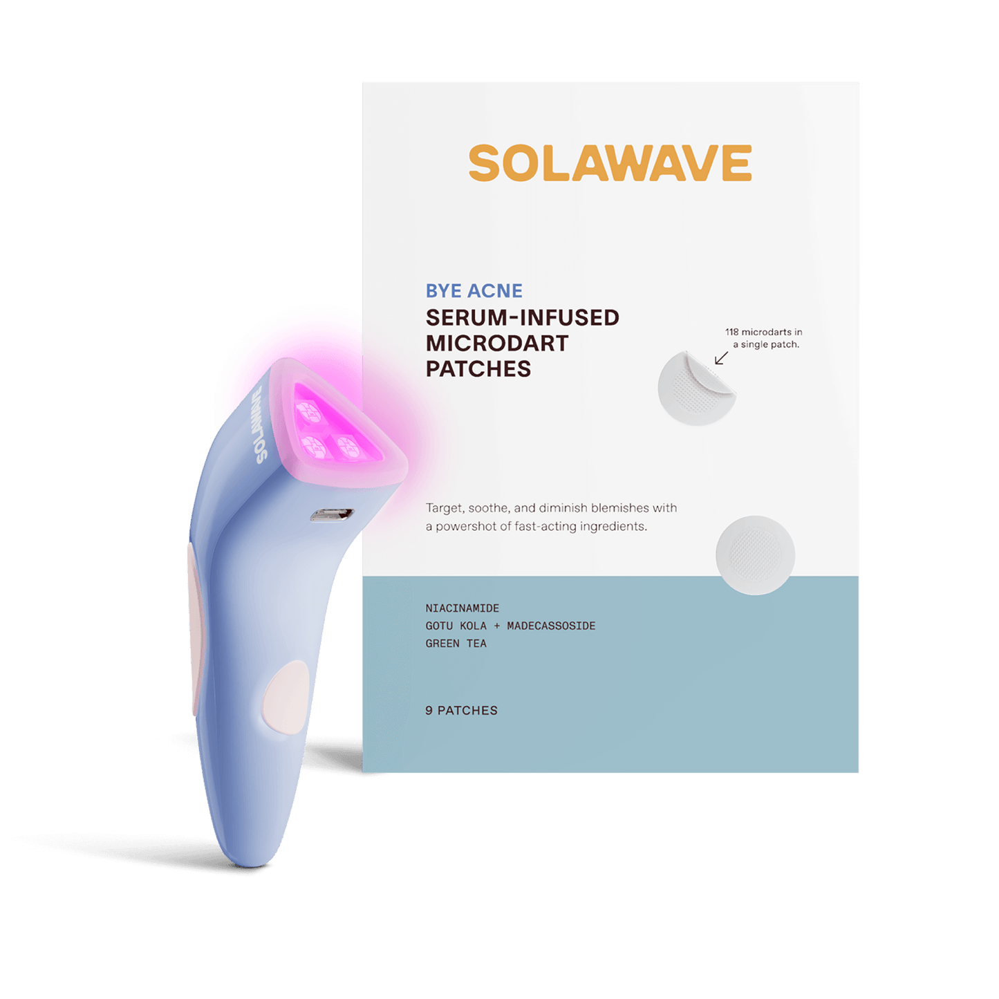 Bye Acne 3 Minute Pimple Spot Treatment Blue Light Therapy