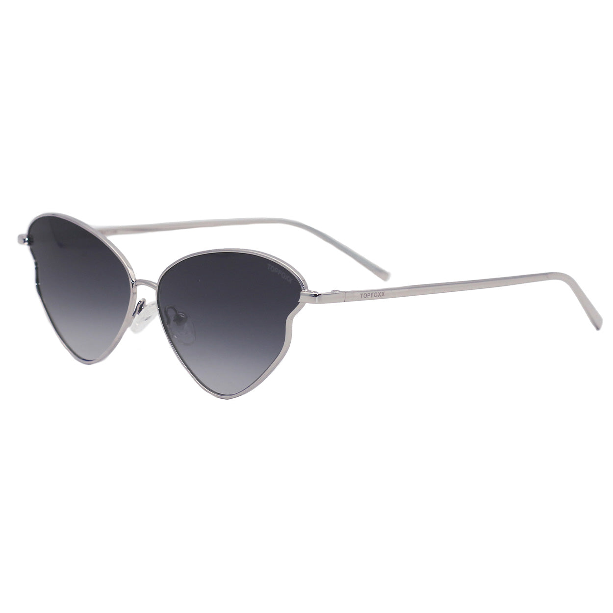 Transformation Metallic Butterfly Sunglasses Retro Style