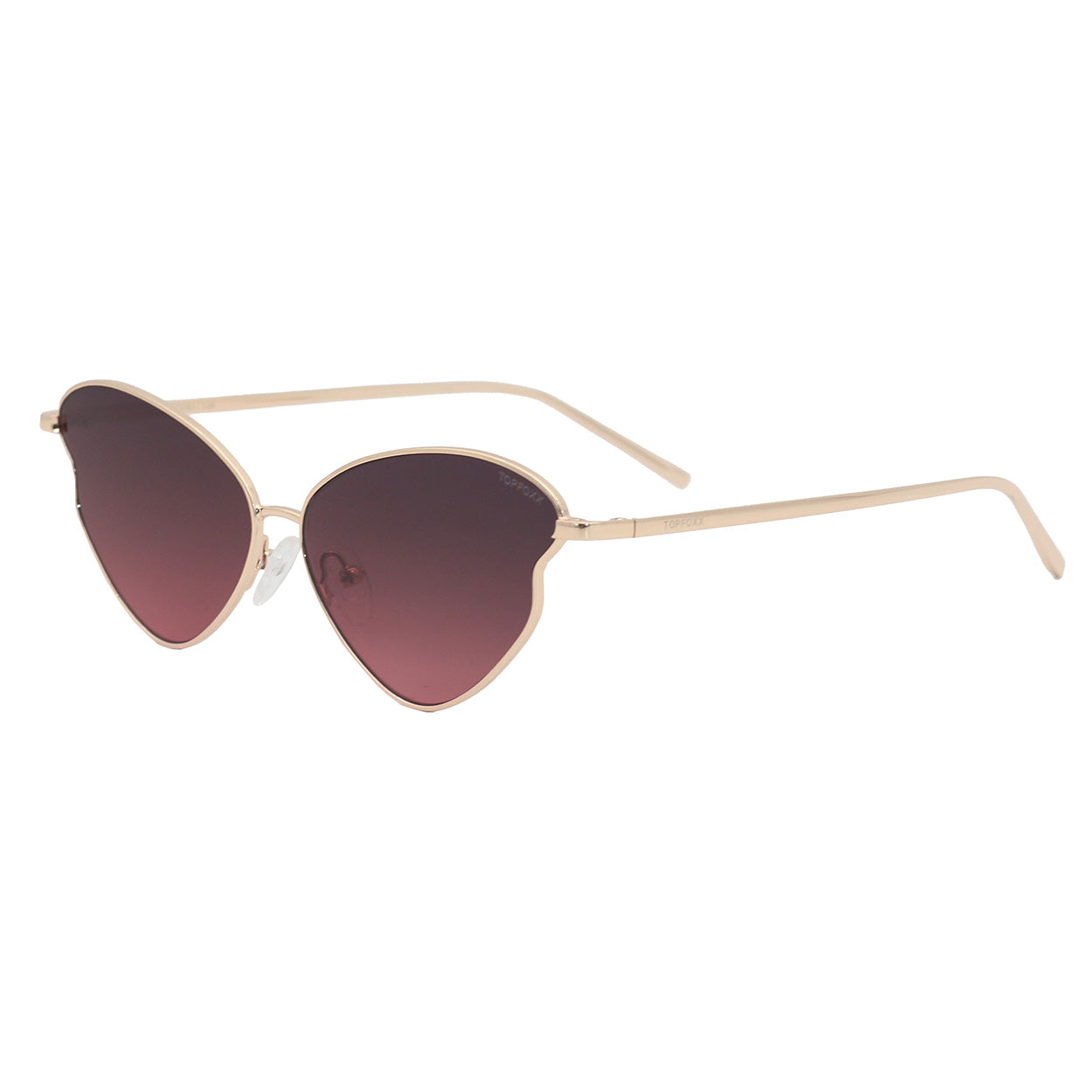 Transformation Faded Ruby Metallic Sunglasses Butterfly